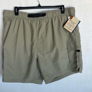 Weekender Traveler River Guide khaki trunk - SZ 2X. New.